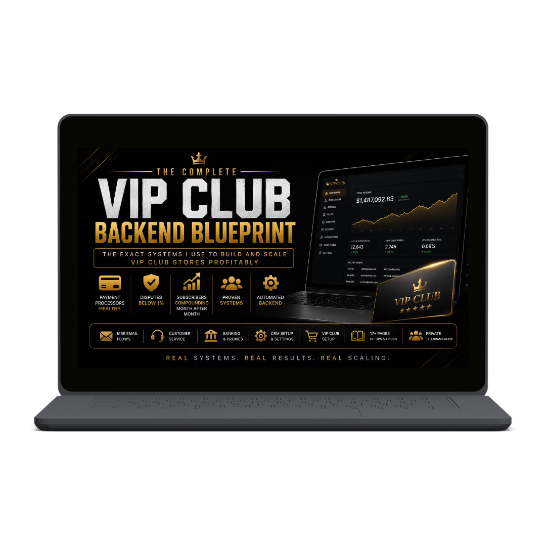 VIP CLUB MRR FULL BLUEPRINT (Latest September 2026 Update)